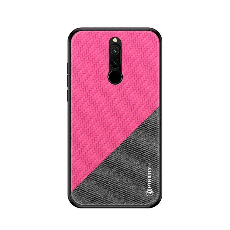 Futerały Xiaomi Redmi 8 Magenta Czarny Etui na Telefon Pinwuyo Seria Honorowa