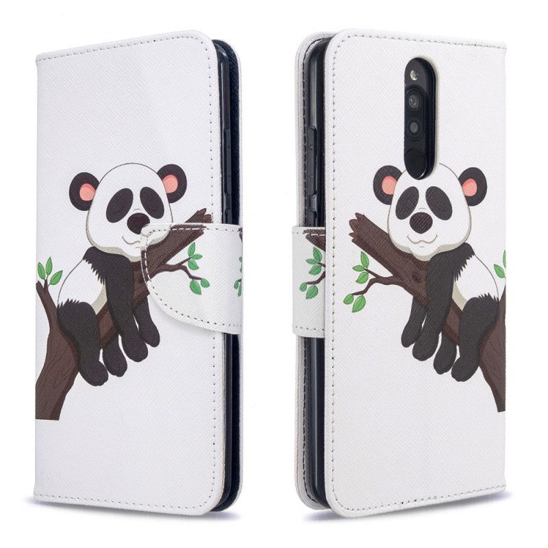 Obudowa Xiaomi Redmi 8 Etui na Telefon Leniwa Panda