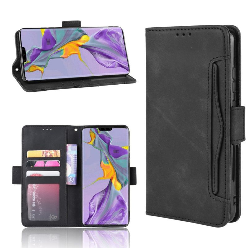 Etui Folio Huawei Mate 30 Czerwony Czarny Multikarta Pierwszej Klasy Etui Ochronne