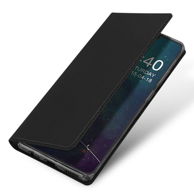 Flip Kotelot Huawei Mate 30 Granatowy Czarny Skin Pro Series Dux Ducis Etui Ochronne