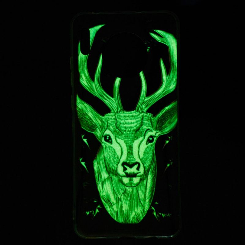 Futerały Huawei Mate 30 Etui na Telefon Fluorescencyjny Majestatyczny Jeleń