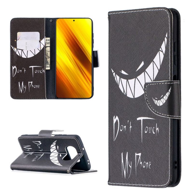 Etui Folio Xiaomi Poco X3 Diabelski Telefon Etui Ochronne