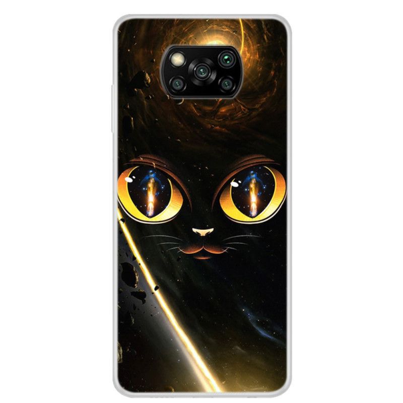 Futerały Xiaomi Poco X3 Etui na Telefon Galaktyka Kat