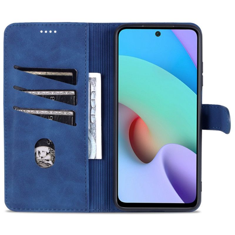 Etui Folio Do Xiaomi Redmi Note 11 / Poco M4 Pro 5g Azns Sztuczna Skóra