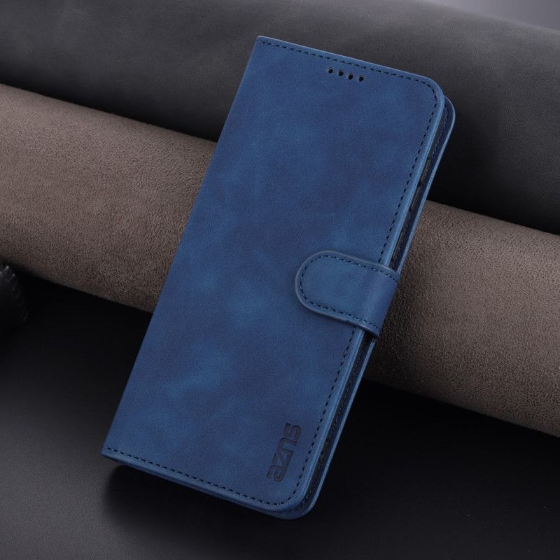 Etui Folio Do Xiaomi Redmi Note 11 / Poco M4 Pro 5g Azns Sztuczna Skóra