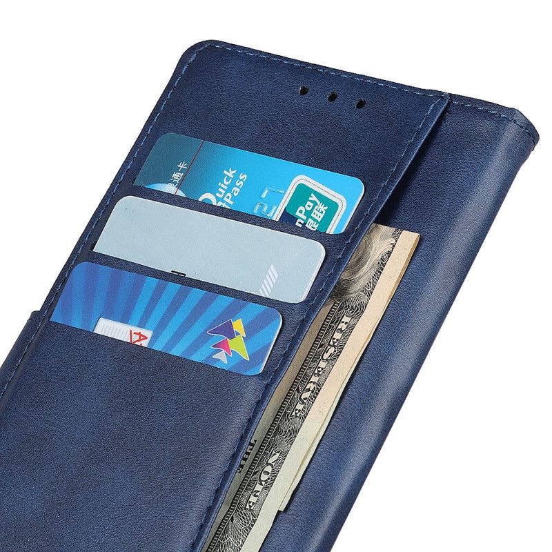 Etui Folio Do Xiaomi Redmi Note 11 / Poco M4 Pro 5g Efekt Matowej Skóry