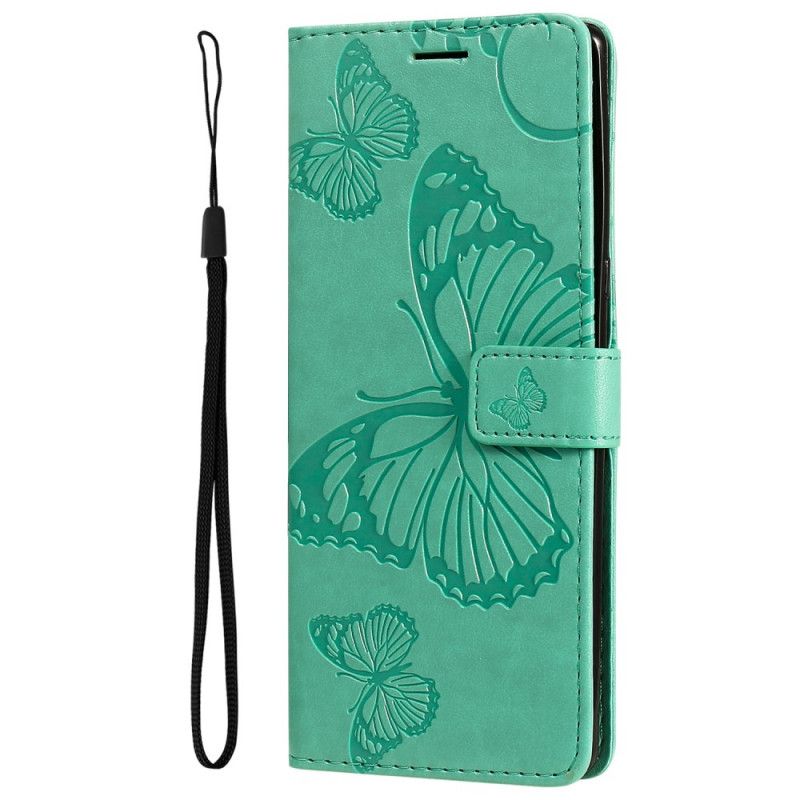 Etui Folio Do Xiaomi Redmi Note 11 / Poco M4 Pro 5g Olbrzymie Stringi Motyle