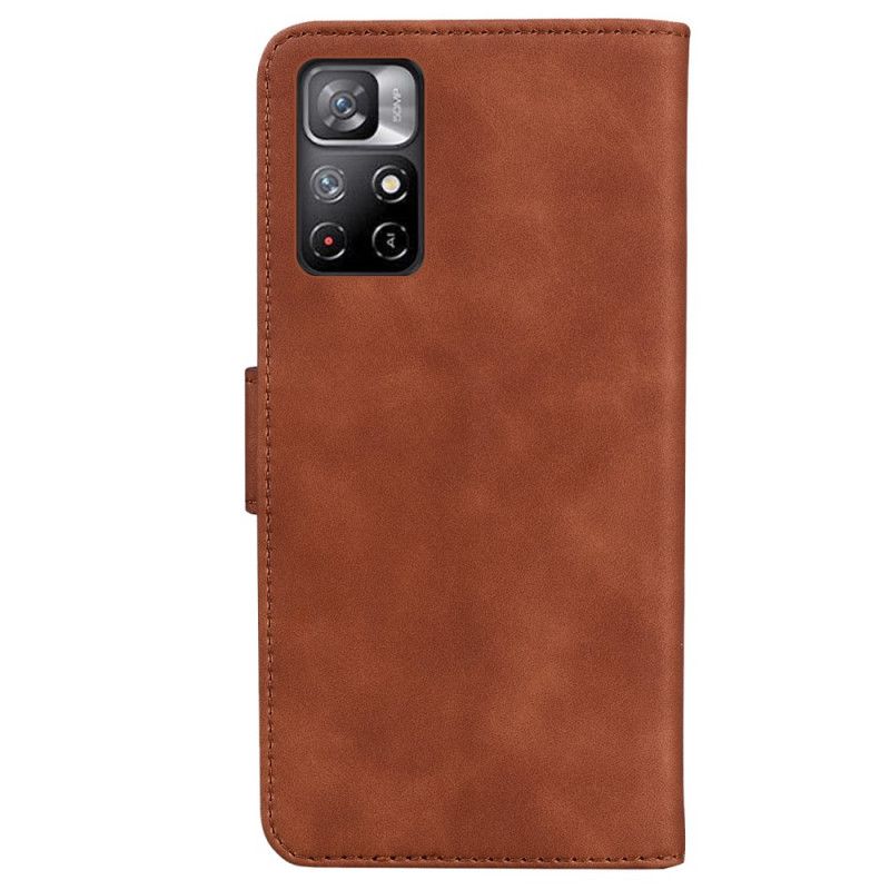 Etui Folio Do Xiaomi Redmi Note 11 / Poco M4 Pro 5g Seria Jednolitych Kolorów