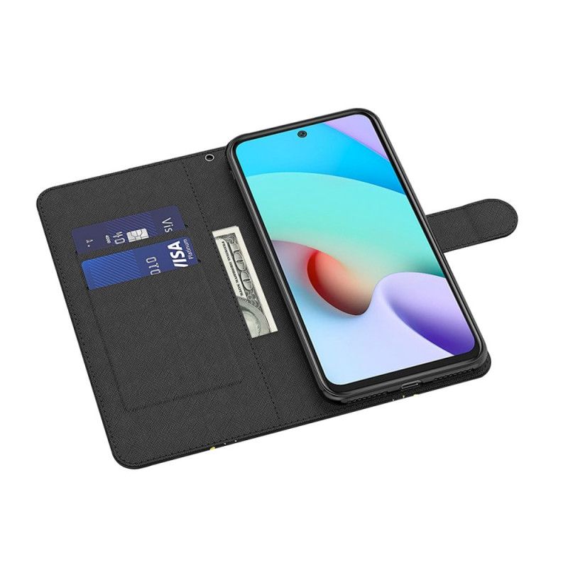 Etui Folio Do Xiaomi Redmi Note 11 / Poco M4 Pro 5g Szalony Marmur