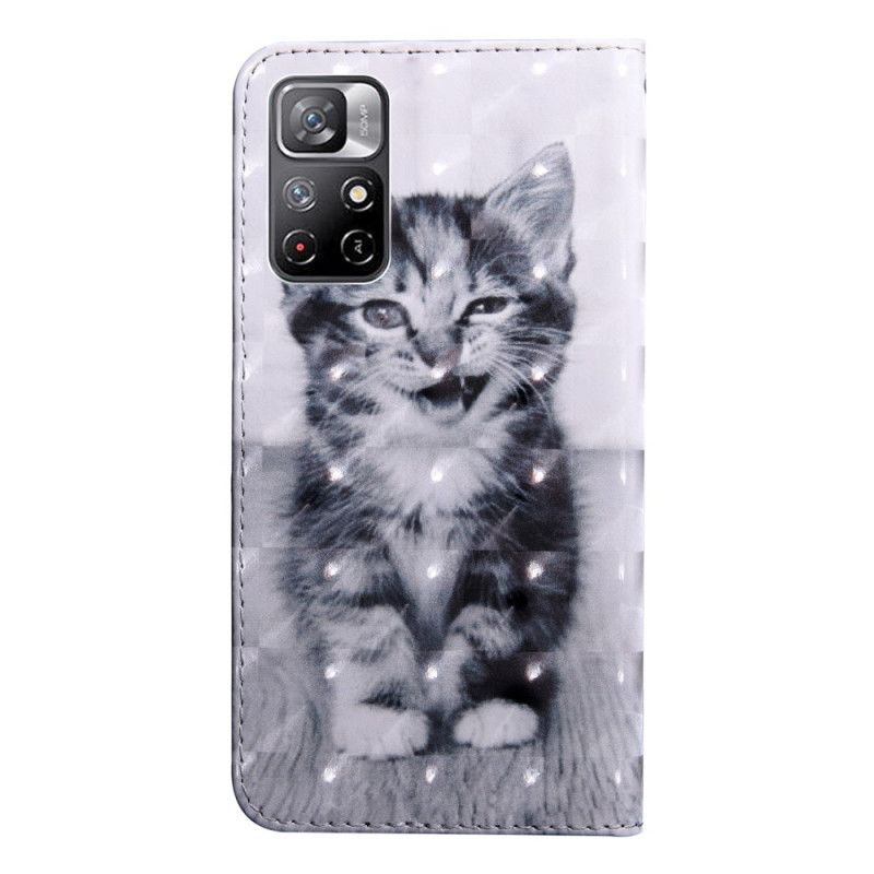 Etui Folio Xiaomi Redmi Note 11 / Poco M4 Pro 5g Ignace Le Chaton