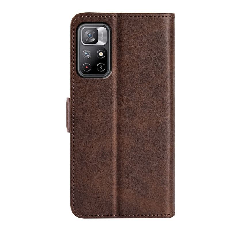 Etui Folio Xiaomi Redmi Note 11 / Poco M4 Pro 5g Klasyczna Podwójna Klapa Etui Ochronne