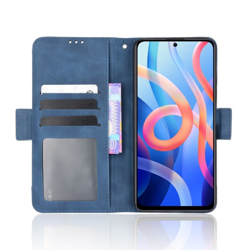 Etui Folio Xiaomi Redmi Note 11 / Poco M4 Pro 5g Multi-karta Pierwszej Klasy Etui Ochronne