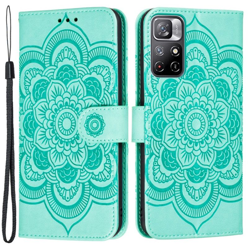 Etui Folio Xiaomi Redmi Note 11 / Poco M4 Pro 5g Pełna Mandala Etui Ochronne