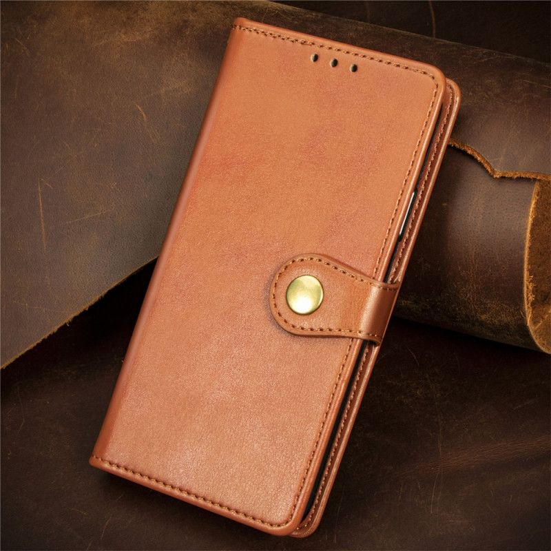 Etui Folio Xiaomi Redmi Note 11 / Poco M4 Pro 5g Sztuczna Skóra I Zapięcie Vintage Etui Ochronne