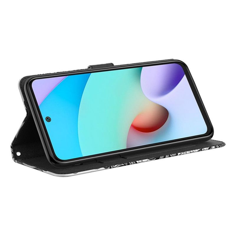 Etui Folio Xiaomi Redmi Note 11 / Poco M4 Pro 5g Szykowna Koronka Etui Ochronne