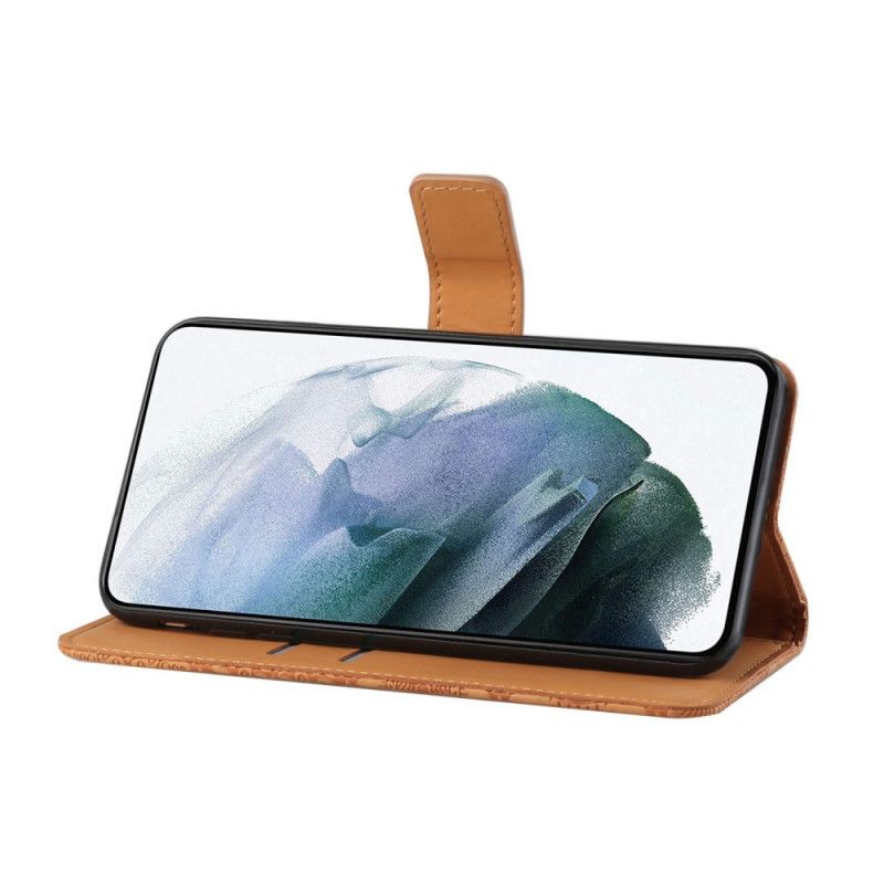 Etui Folio Xiaomi Redmi Note 11 / Poco M4 Pro 5g Wzór Gobelinu Etui Ochronne