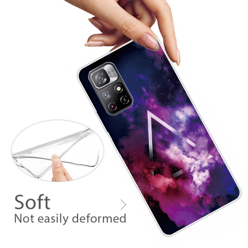 Etui Xiaomi Redmi Note 11 / Poco M4 Pro 5g Elastyczna Geometria