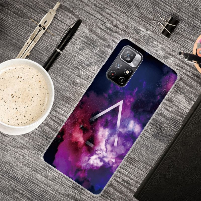 Etui Xiaomi Redmi Note 11 / Poco M4 Pro 5g Elastyczna Geometria