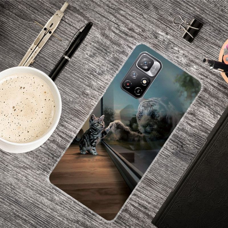 Etui Xiaomi Redmi Note 11 / Poco M4 Pro 5g Ernest Tygrys Etui Ochronne