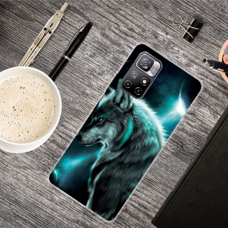 Etui Xiaomi Redmi Note 11 / Poco M4 Pro 5g Królewski Wilk