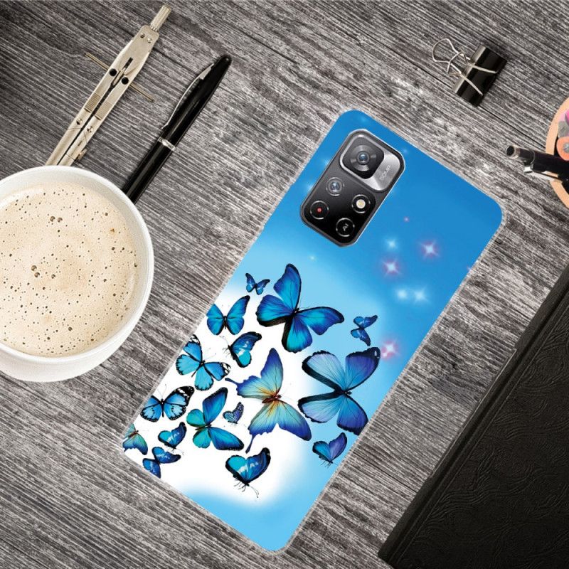 Etui Xiaomi Redmi Note 11 / Poco M4 Pro 5g Motyle Motyle