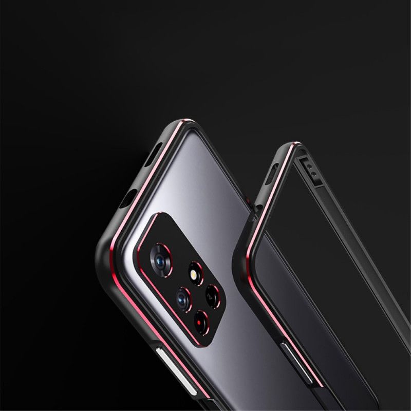 Etui Xiaomi Redmi Note 11 / Poco M4 Pro 5g Rama Zderzaka I Ochrona Tylnego Modułu Fotograficznego