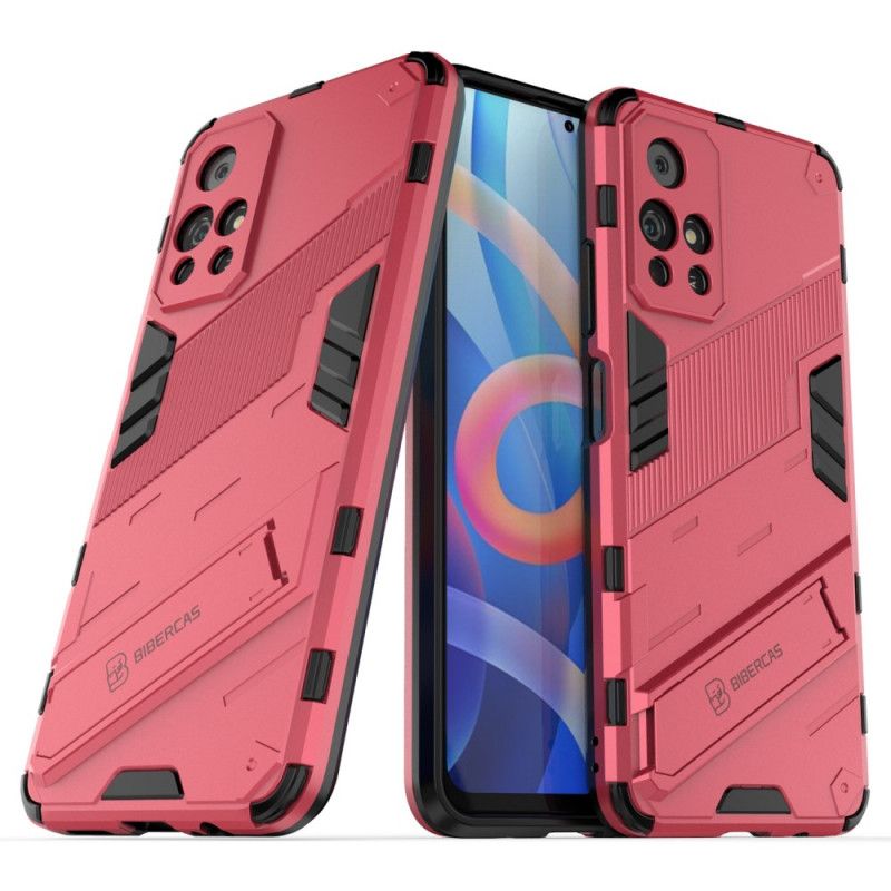 Etui Xiaomi Redmi Note 11 / Poco M4 Pro 5g Zdejmowane Wsparcie Dwie Pozycje Wolne Ręce Etui Ochronne