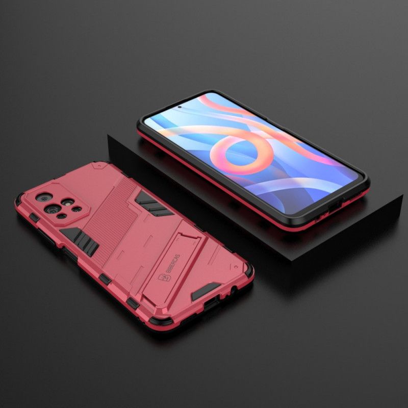 Etui Xiaomi Redmi Note 11 / Poco M4 Pro 5g Zdejmowane Wsparcie Dwie Pozycje Wolne Ręce Etui Ochronne