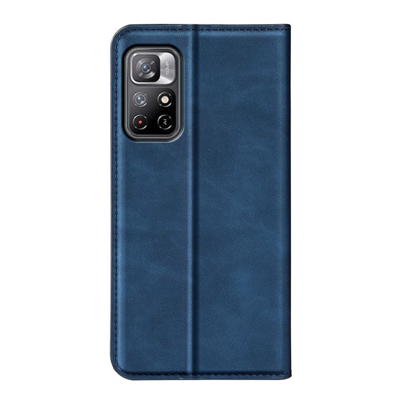 Flip Kotelot Xiaomi Redmi Note 11 / Poco M4 Pro 5g Dotyk Skóry Etui Ochronne