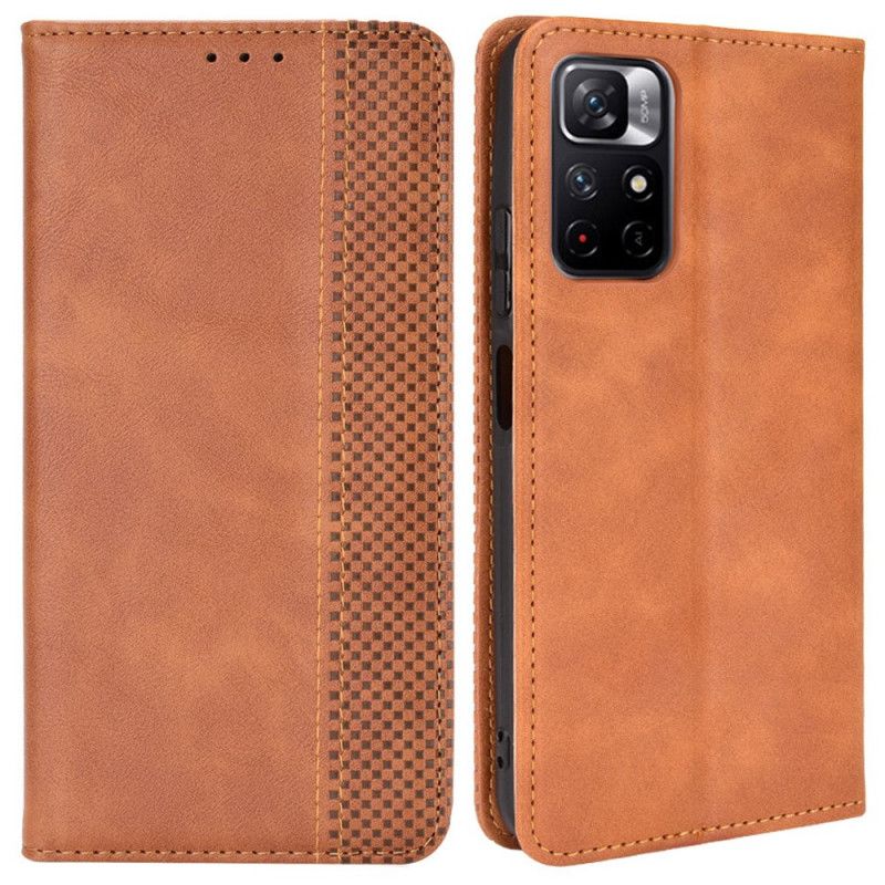 Flip Kotelot Xiaomi Redmi Note 11 / Poco M4 Pro 5g Etui Na Telefon Stylizowany Efekt Skóry W Stylu Vintage