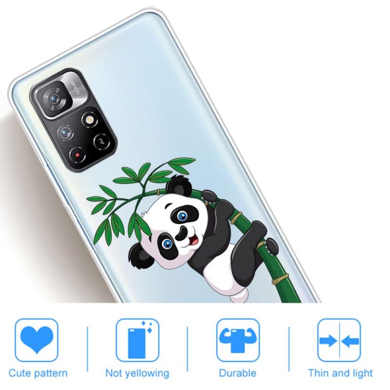 Futerały Xiaomi Redmi Note 11 / Poco M4 Pro 5g Etui Na Telefon Panda Na Bambusie