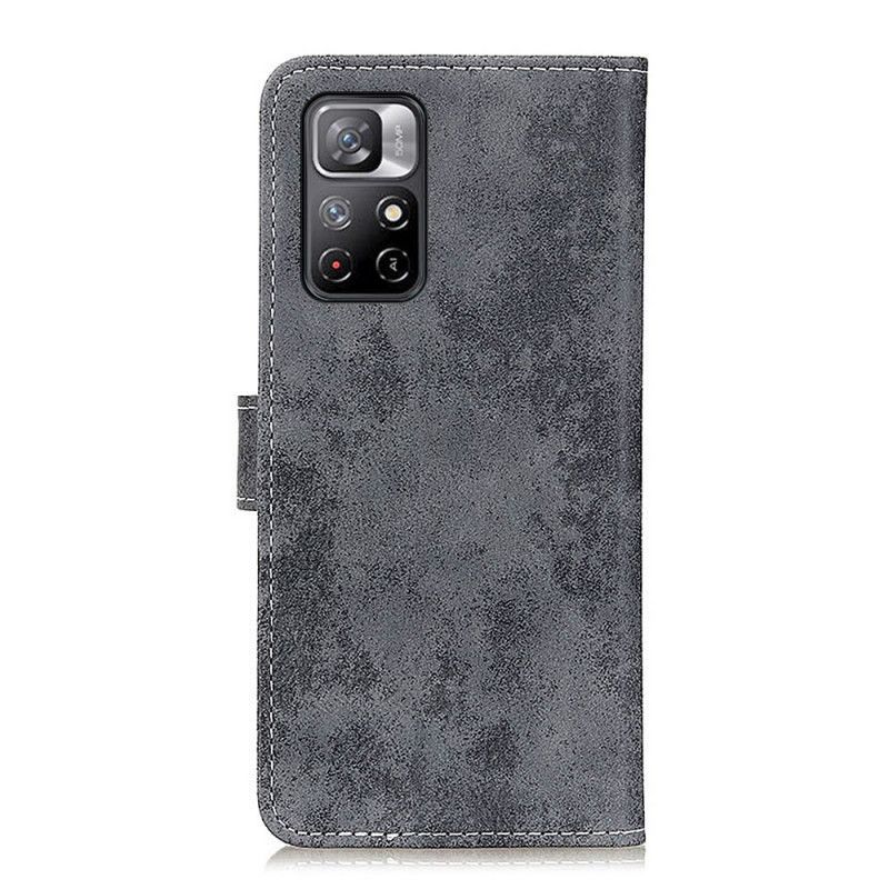 Obudowa Xiaomi Redmi Note 11 / Poco M4 Pro 5g Etui Na Telefon Efekt Vintage Skóry