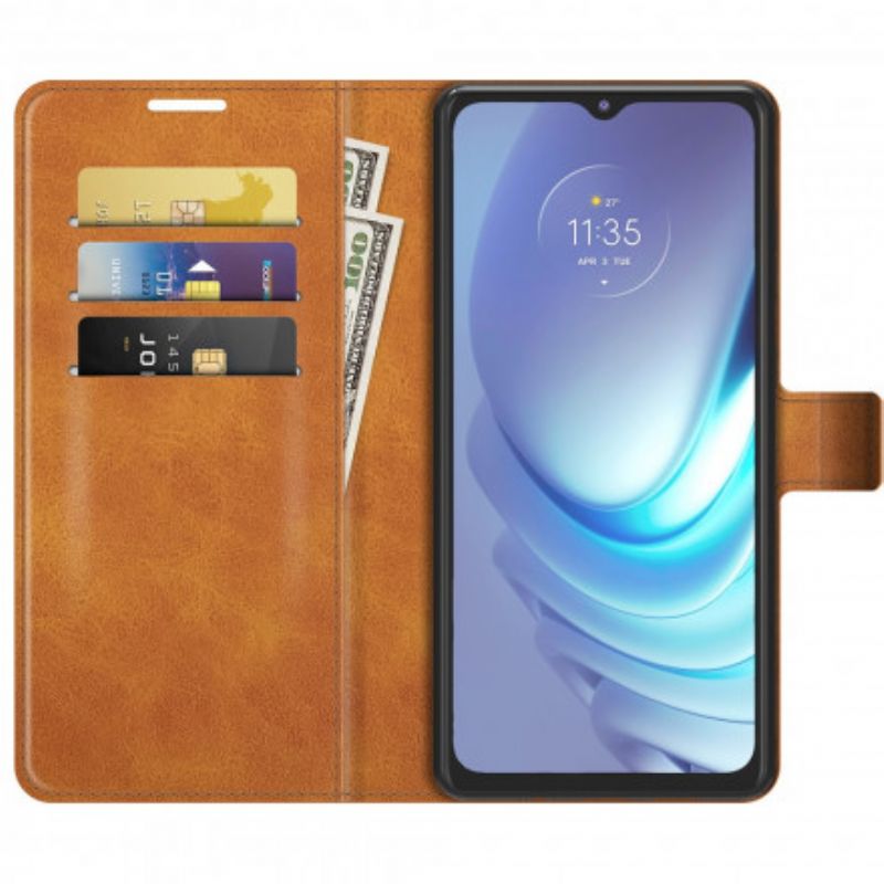 Etui Folio Moto G50 Styl Skórzany Design