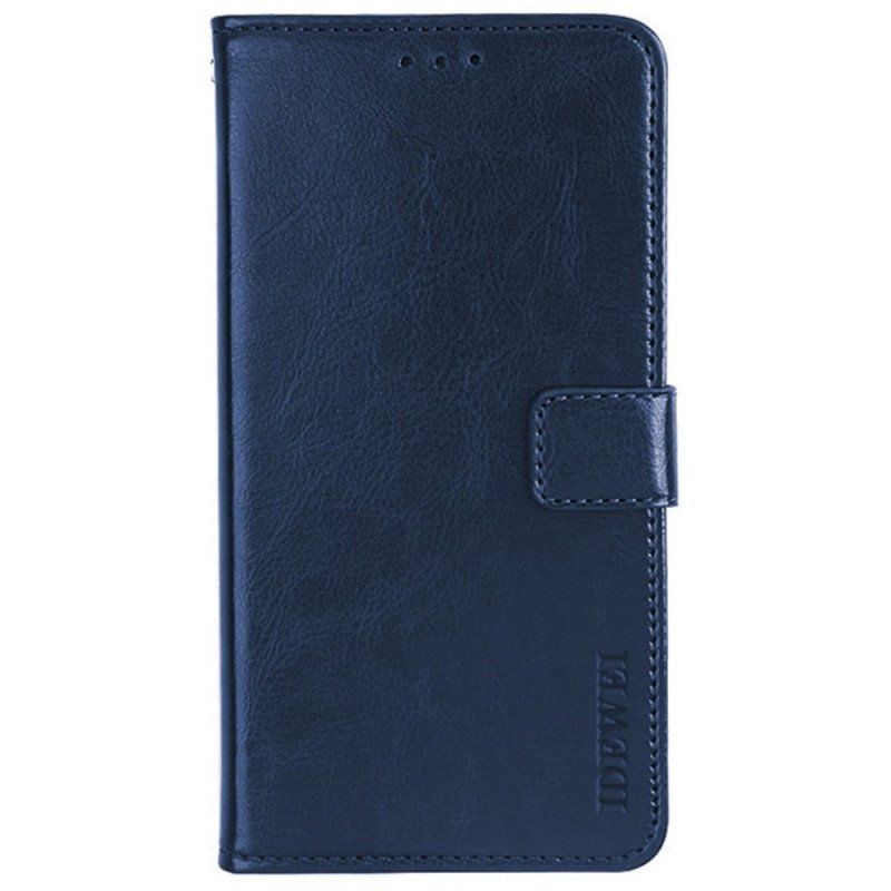 Etui Folio do Samsung Galaxy M52 5G Imitacja Skóry Idewei