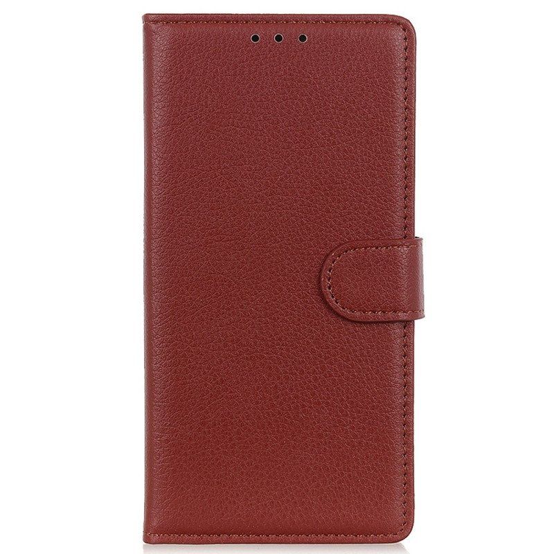 Etui Folio do iPhone 14 Tradycyjnie Liczi