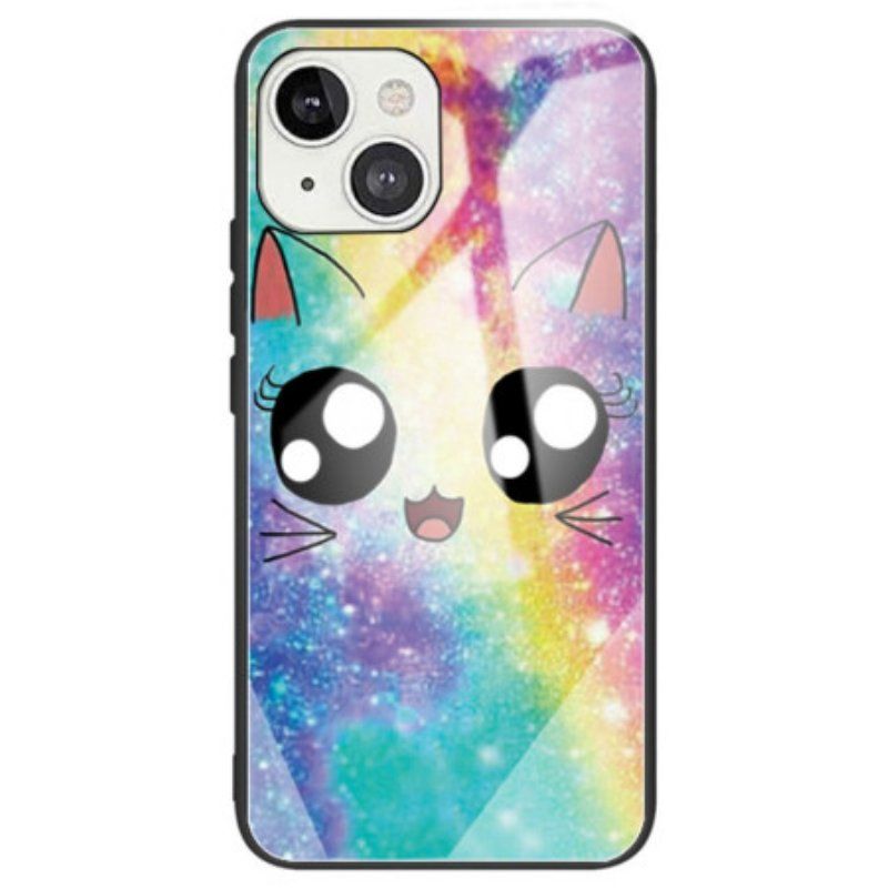 Futerały do iPhone 14 Szkło Hartowane Deco Cat