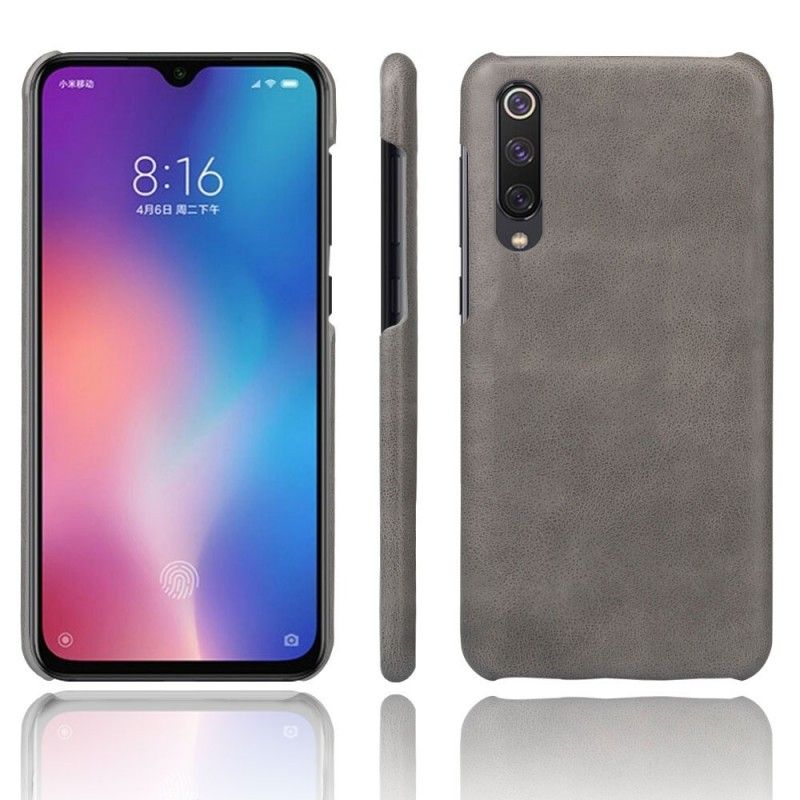 Etui Xiaomi Mi 9 SE Brązowy Czarny Efekt Skóry Ksq Etui Ochronne