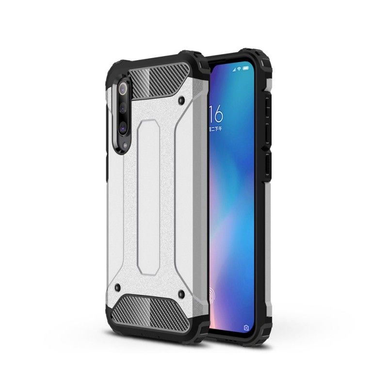 Etui Xiaomi Mi 9 SE Czerwony Czarny Ocalały