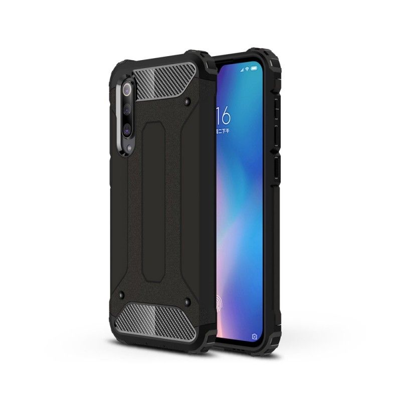 Etui Xiaomi Mi 9 SE Czerwony Czarny Ocalały