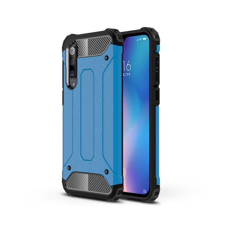 Etui Xiaomi Mi 9 SE Czerwony Czarny Ocalały