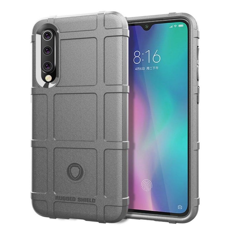 Etui Xiaomi Mi 9 SE Szary Czarny Wytrzymała Tarcza