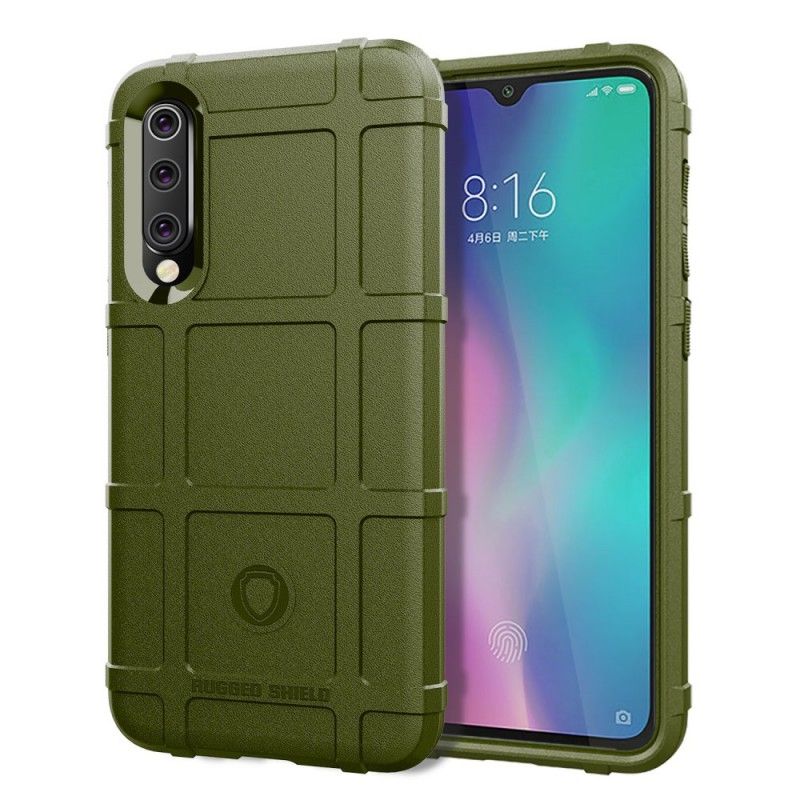 Etui Xiaomi Mi 9 SE Szary Czarny Wytrzymała Tarcza