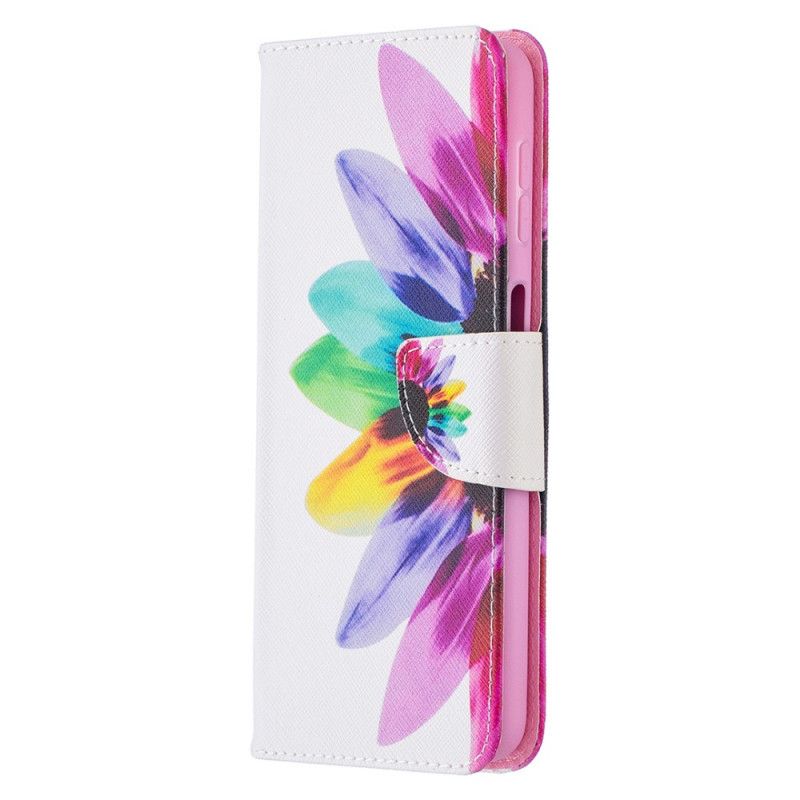 Etui Folio Samsung Galaxy A32 5G Kwiat Akwareli