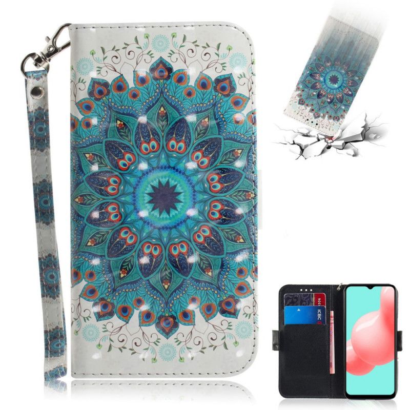 Etui Folio Samsung Galaxy A32 5G Mistrzowska Mandala Ze Stringami Etui Ochronne