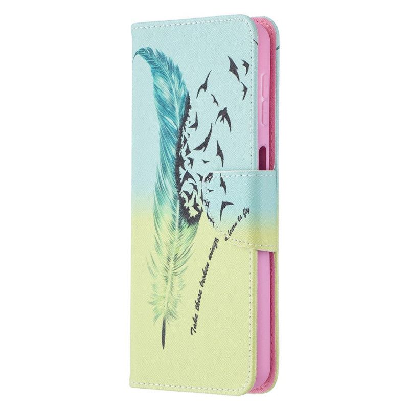 Etui Folio Samsung Galaxy A32 5G Naucz Się Latać Etui Ochronne