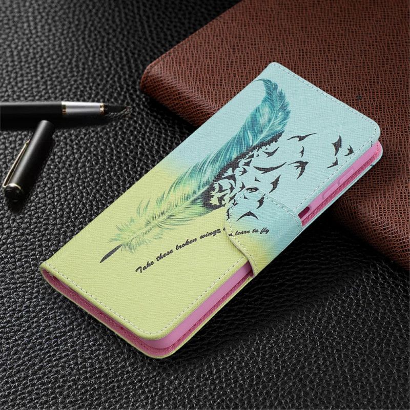 Etui Folio Samsung Galaxy A32 5G Naucz Się Latać Etui Ochronne