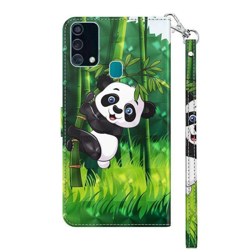 Etui Folio Samsung Galaxy A32 5G Panda I Bambus