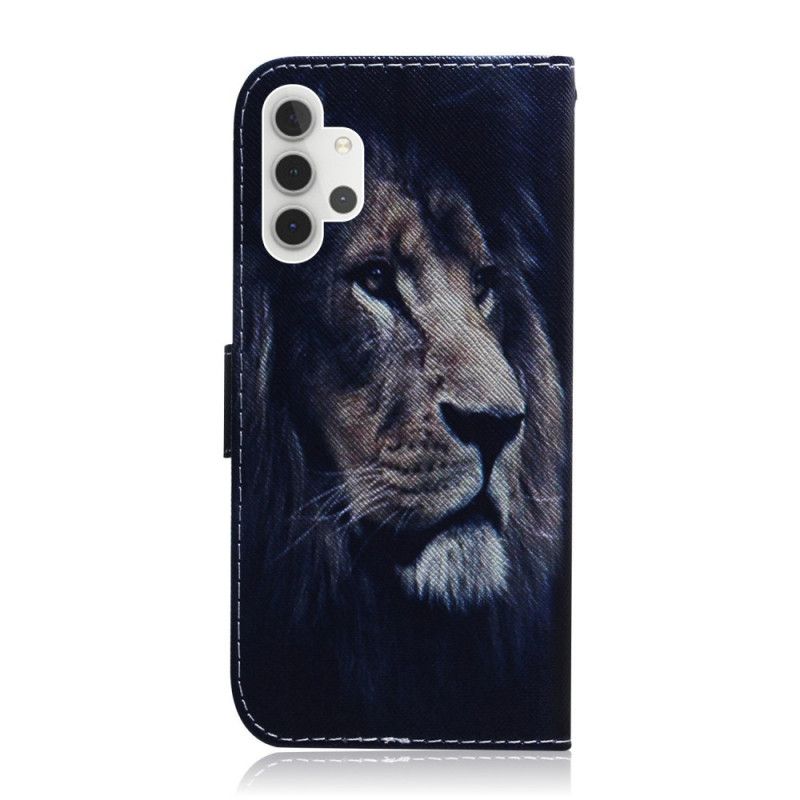 Etui Folio Samsung Galaxy A32 5G Śniący Lew