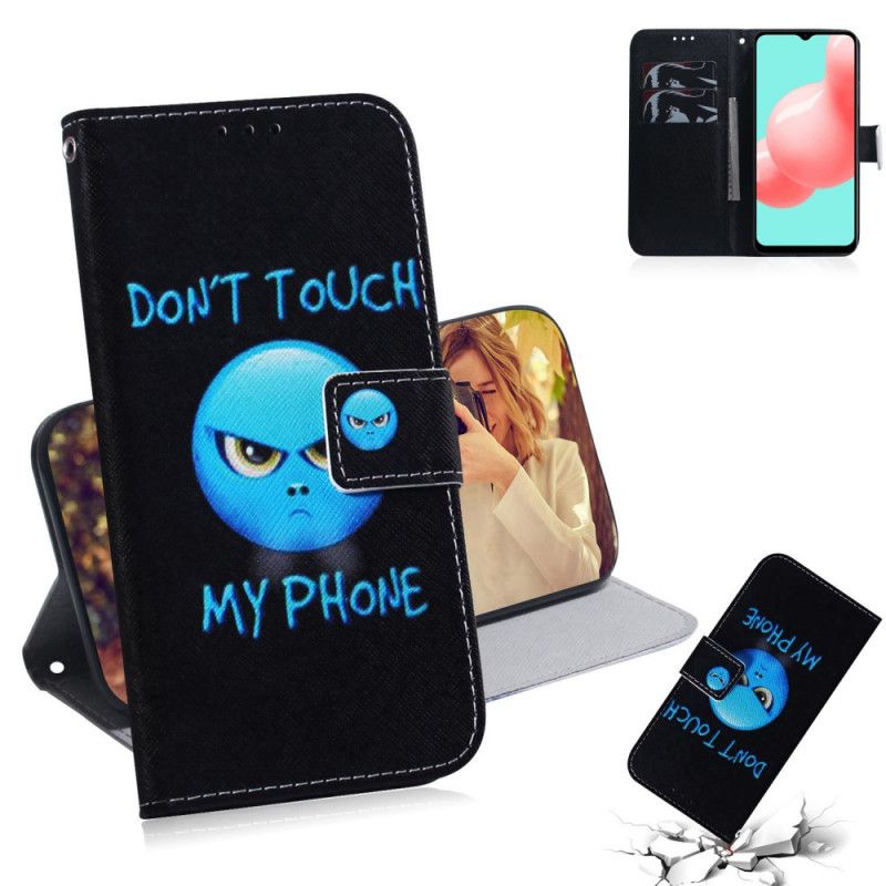 Etui Folio Samsung Galaxy A32 5G Telefon Z Emotikonami Etui Ochronne