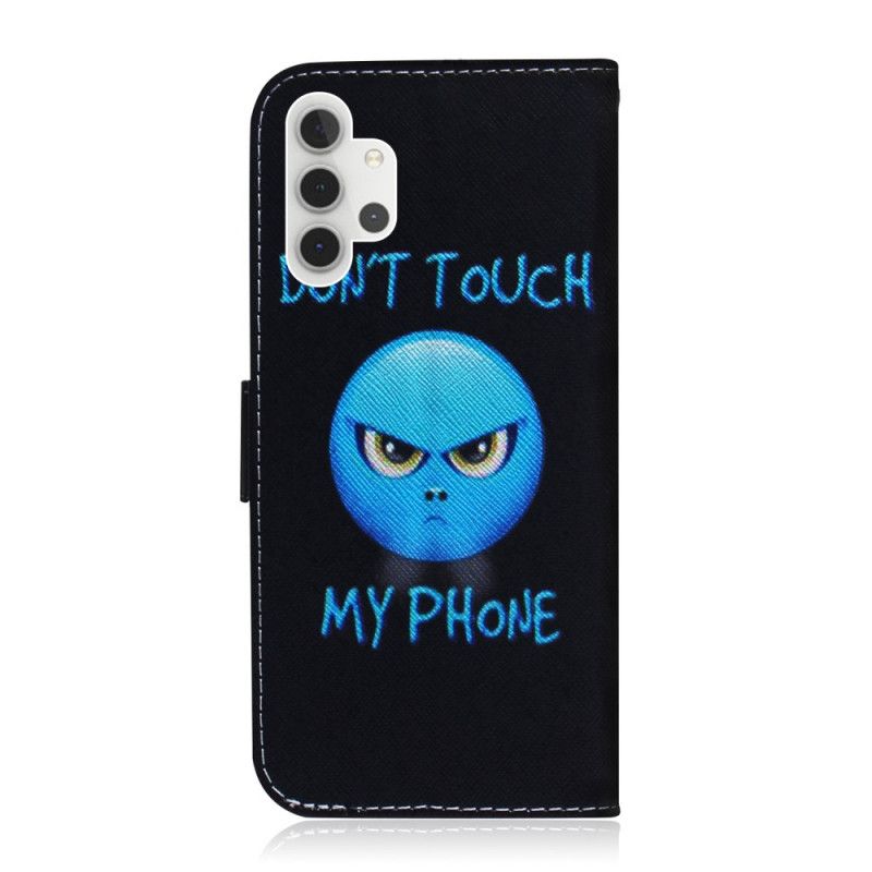 Etui Folio Samsung Galaxy A32 5G Telefon Z Emotikonami Etui Ochronne